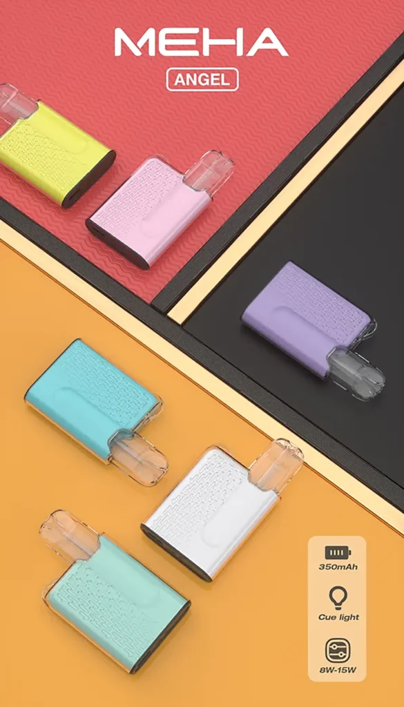 MEHA ANGEL 迷你方形電子煙主機｜智能功率調節｜時尚胸掛設計｜VapeShopee精選推薦-1